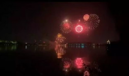 放烟花视频,欢声笑语迎佳节